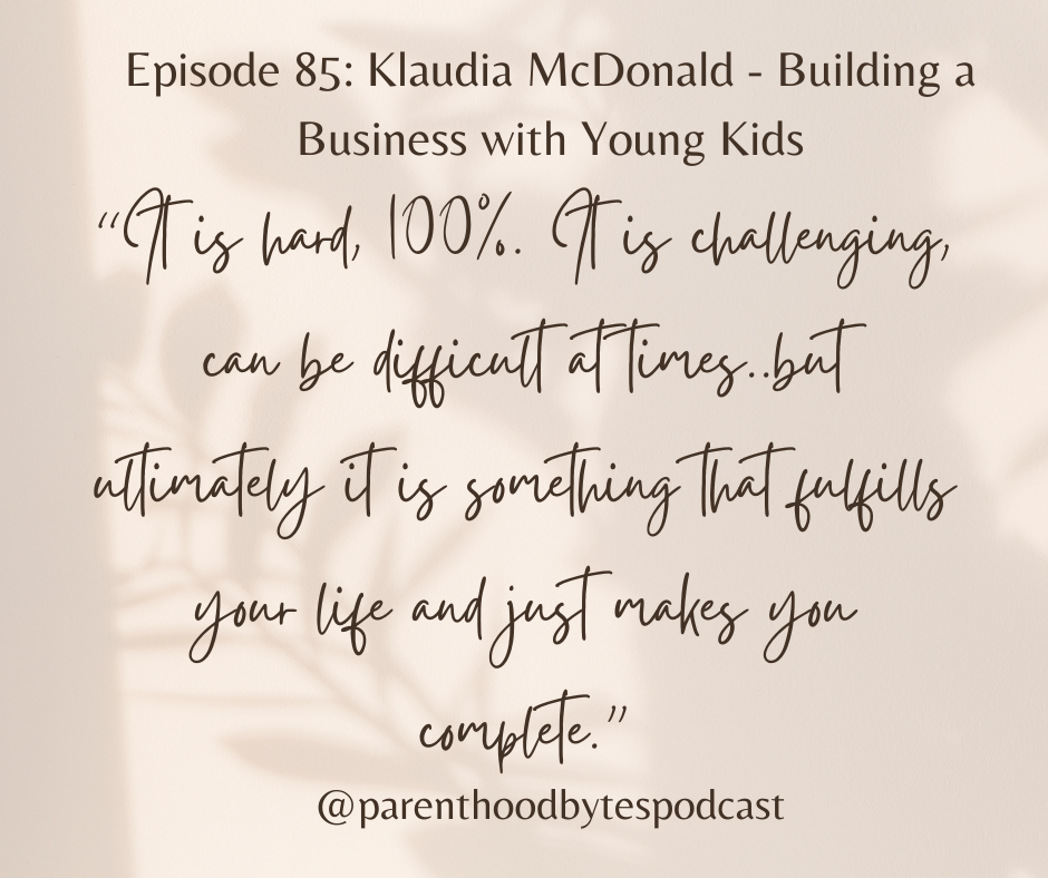 Episode 85 - Klaudia McDonald